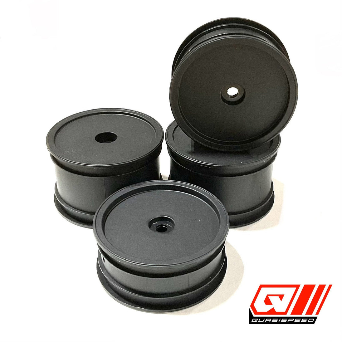 Team GFRP / Quasi Speed  2.2 Wheel Set (12mm Hex / B6) (2 front and 2 rear) QS-1612