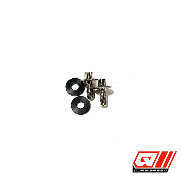 Team GFRP / Quasi Speed 7mm Titanium Motor Screws (2) QS-6839