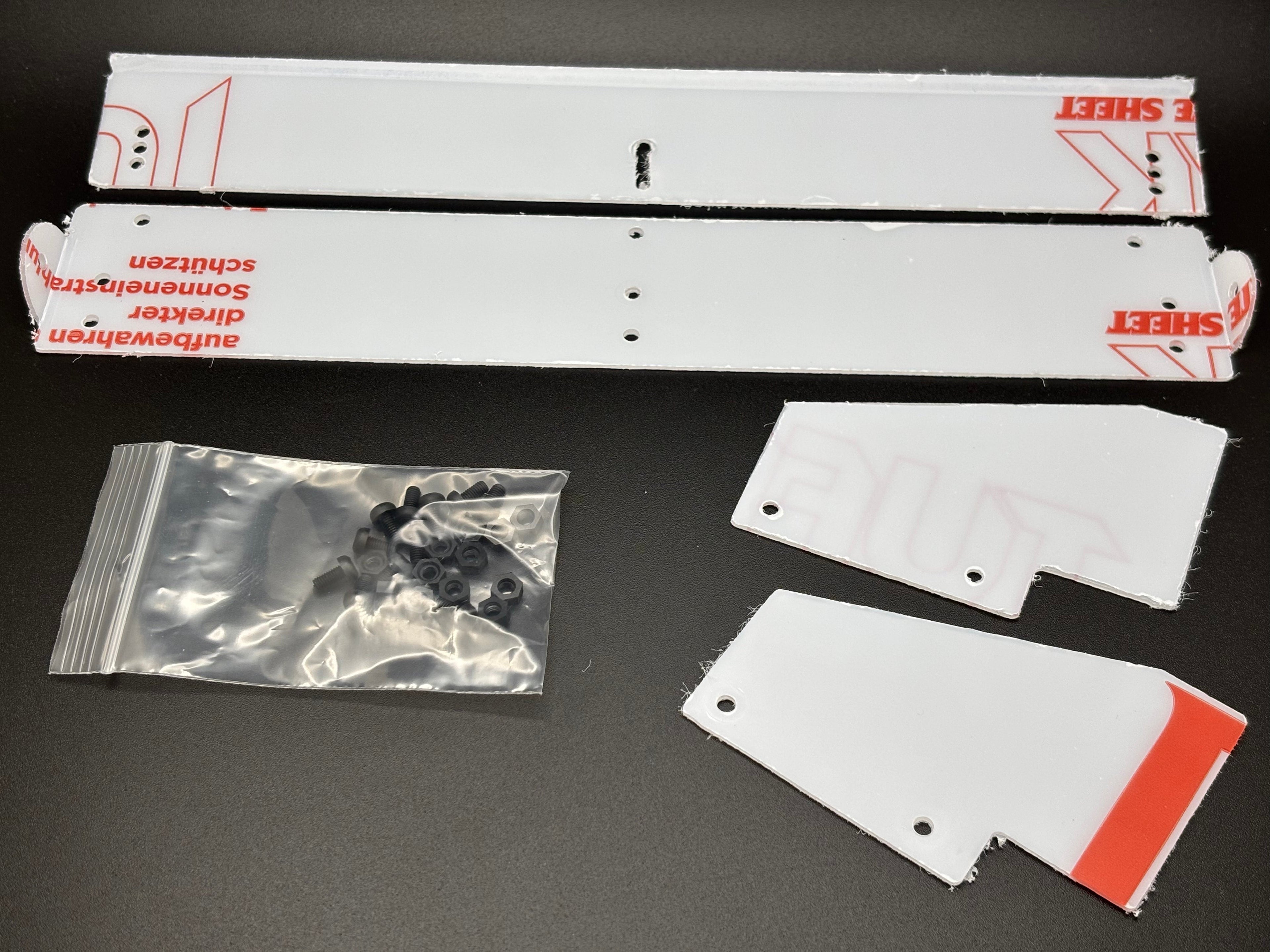 Vault RC Late Model Spoiler Kit fits MR Kustoms Bodies
