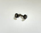 Titanium 3mm Motor Screws (2) with Washers (2)