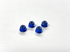 Aluminum 3mm Hex Lock Nut Flanged