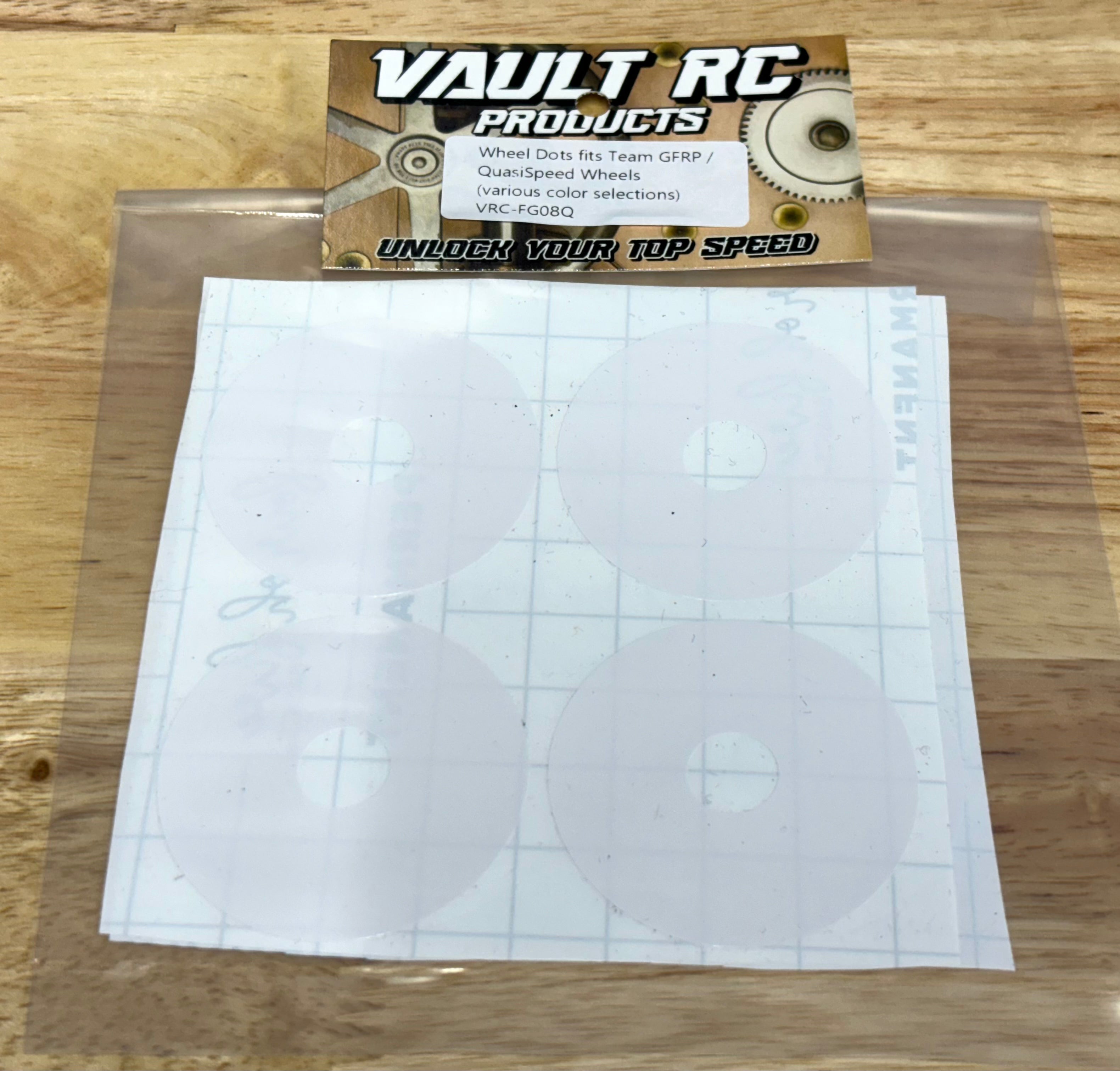 Wheel Dots fit QuasiSpeed Wheels, various color selections
