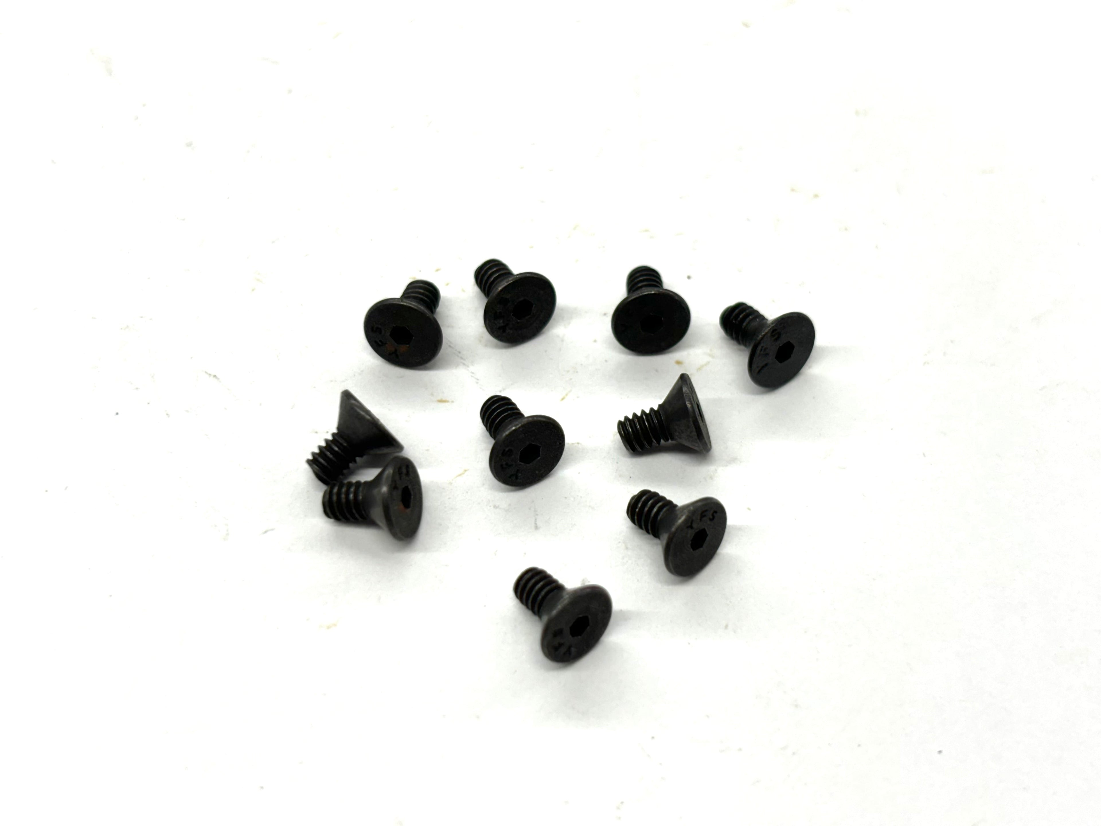 4-40 x 1/4 Flat Head Screw (Black Steel) VRC-8255