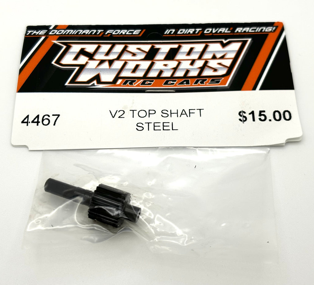 Custom Works V2 Top Shaft Steel, CW-4467