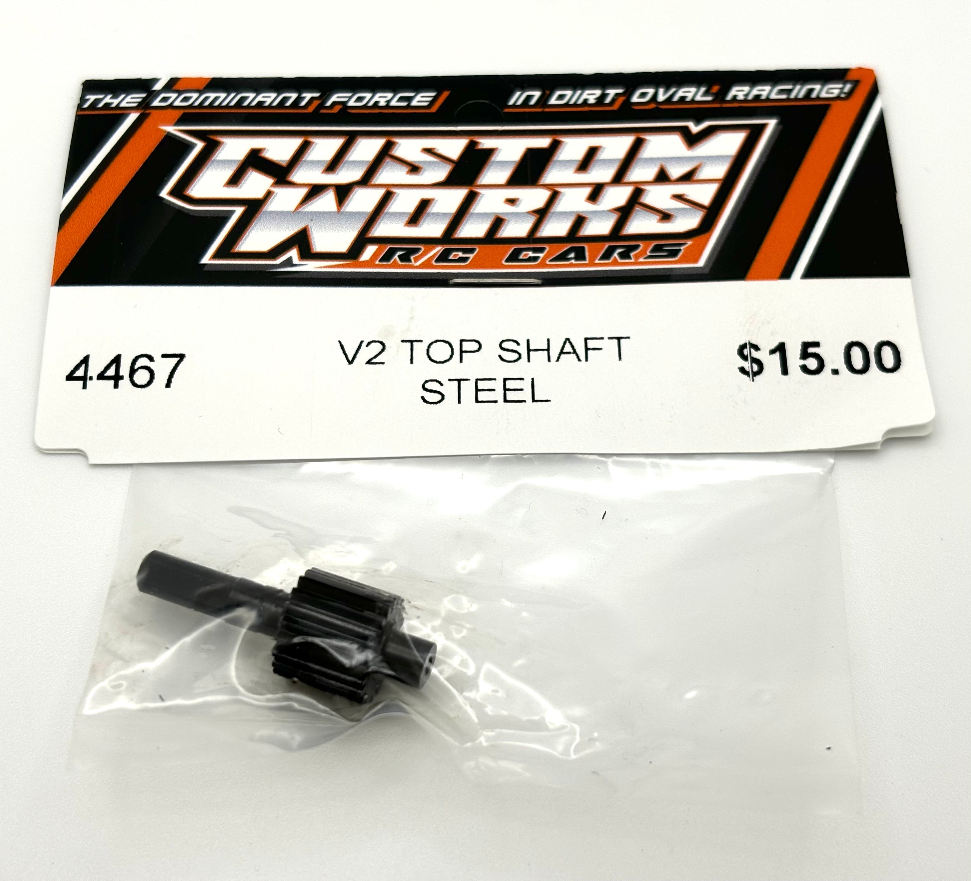 Custom Works V2 Top Shaft Steel, CW-4467