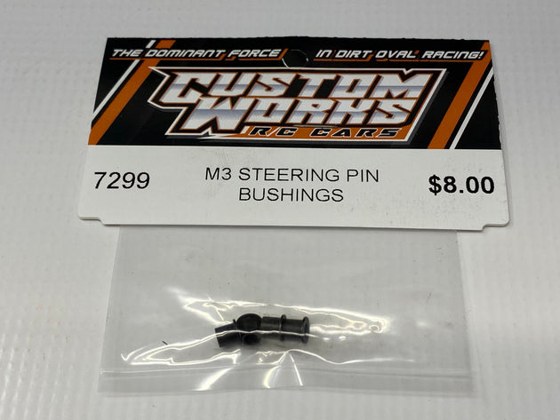 Custom Works M3 Steering Pin Bushings (4), CW-7299