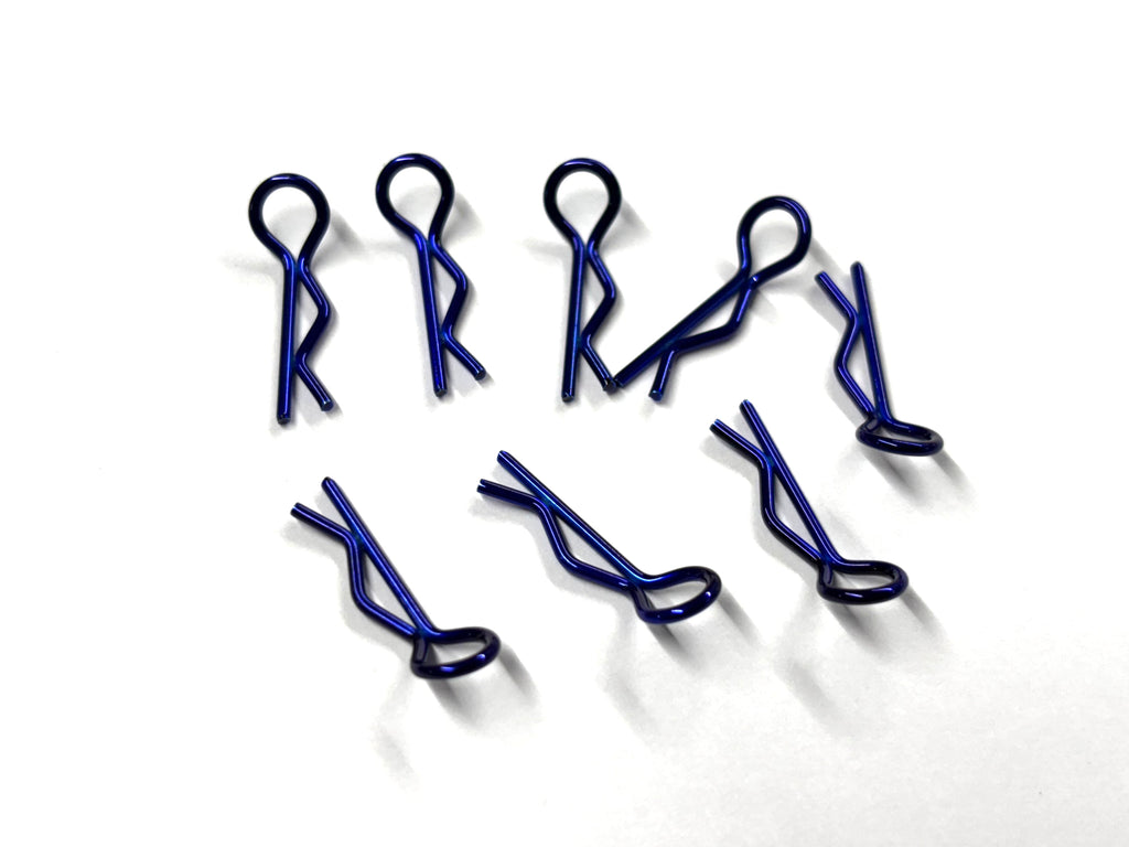 Fluorescent Body Clips (8), VRC-1310
