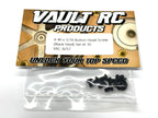 4-40 x 3/16 Button Head Screw (Black Steel) Set of 10, VRC-8257