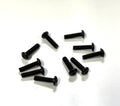 M3 x 12mm Button Head Screws (Black Steel) Set of 10, VRC-8305