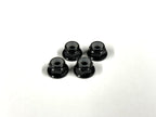 Aluminum 4mm Hex Lock Nut Flanged