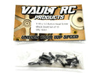 4-40 x 1/2 Button Head Screw (Black Steel) Set of 10, VRC-32590