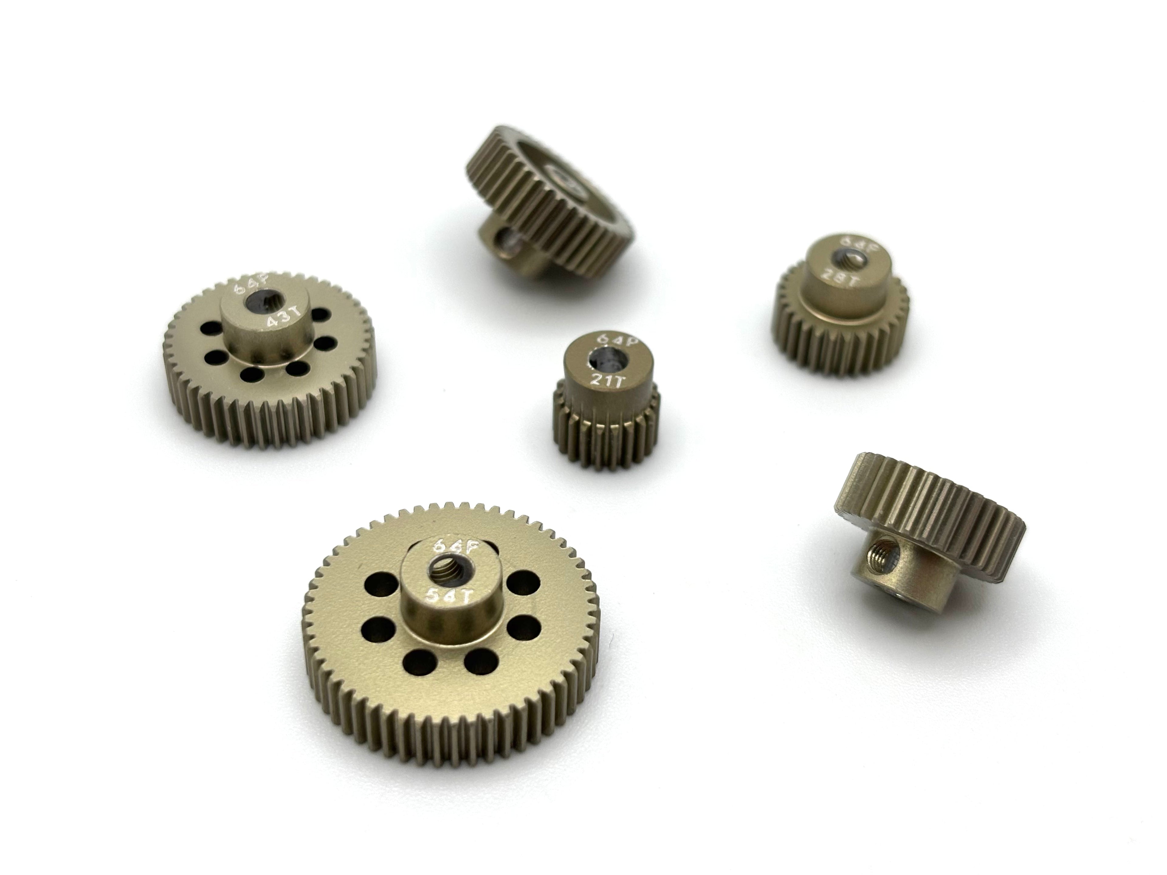 Vault RC 64P 7075 Aluminum Pinions