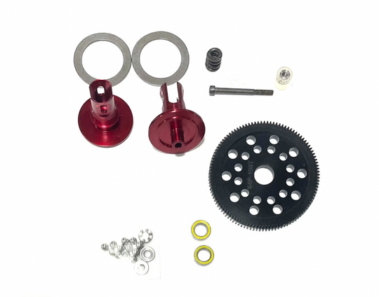 Team GFRP / Quasi Speed 2022 Havoc, GFR1 Direct Drive Ball Diff Kit, GFR-1390