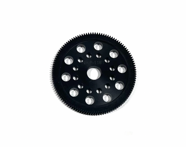 Team GFRP / Quasi Speed 2022 Havoc, GFR1 DD Ball Diff 64P Spur Gears