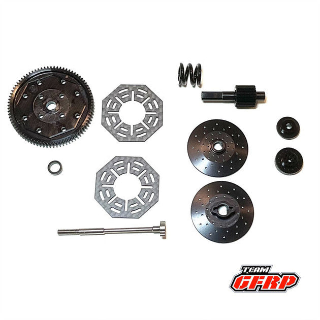 Team GFRP / Quasi Speed GFRP Slipper Assembly, GFR-2107