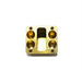 Team GFRP / Quasi Speed Foam Tire Brass 20* Kick Up Block, GFR-3321