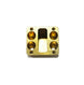 Team GFRP / Quasi Speed Foam Tire Brass 20* Kick Up Block, GFR-3321