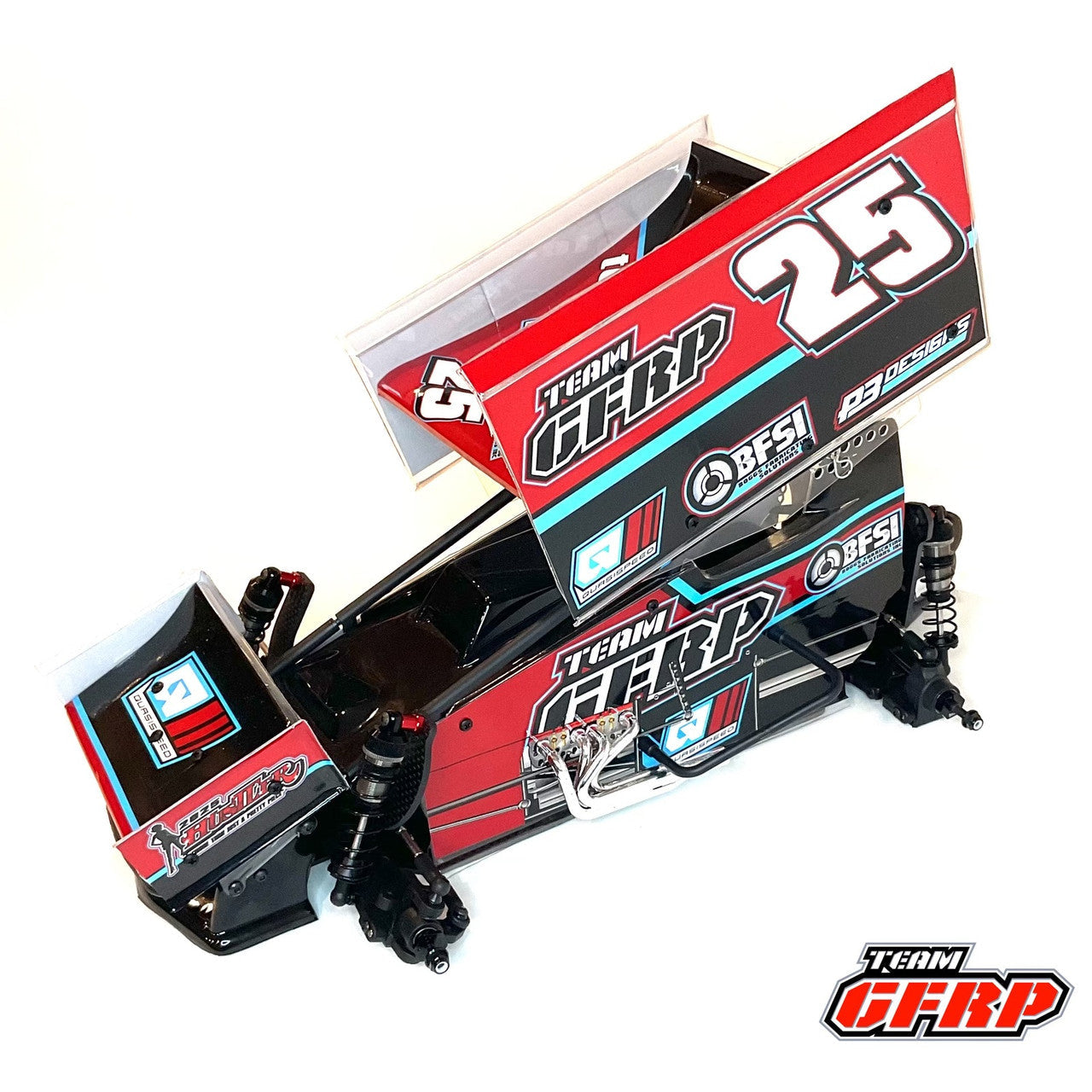 Team GFRP / Quasi Speed 2025 Hustler Sprint Car Kit, GFR-7230