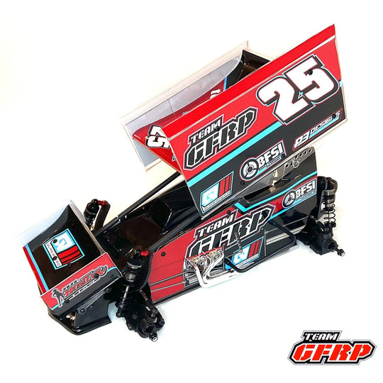 Team GFRP / Quasi Speed 2025 Hustler Sprint Car Kit, GFR-7230