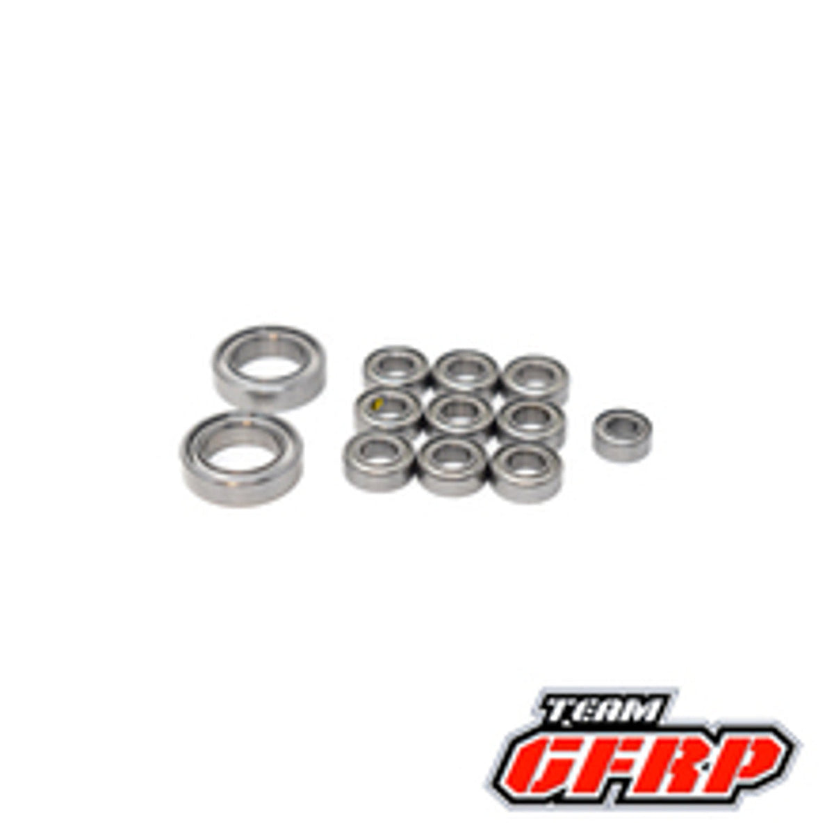 Team GFRP / Quasi Speed Dirt Oval Steel Bearing Kit for Direct Drive GFR-2019