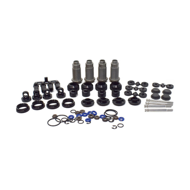 Team GFRP / Quasi Speed Small Bore V2 Loose Dirt Shock Kit (4 Long), fits Assault, Assailant