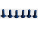 HyperDrive HD 8/32 x 1/2 Flat Head Screw (6)- BLUE