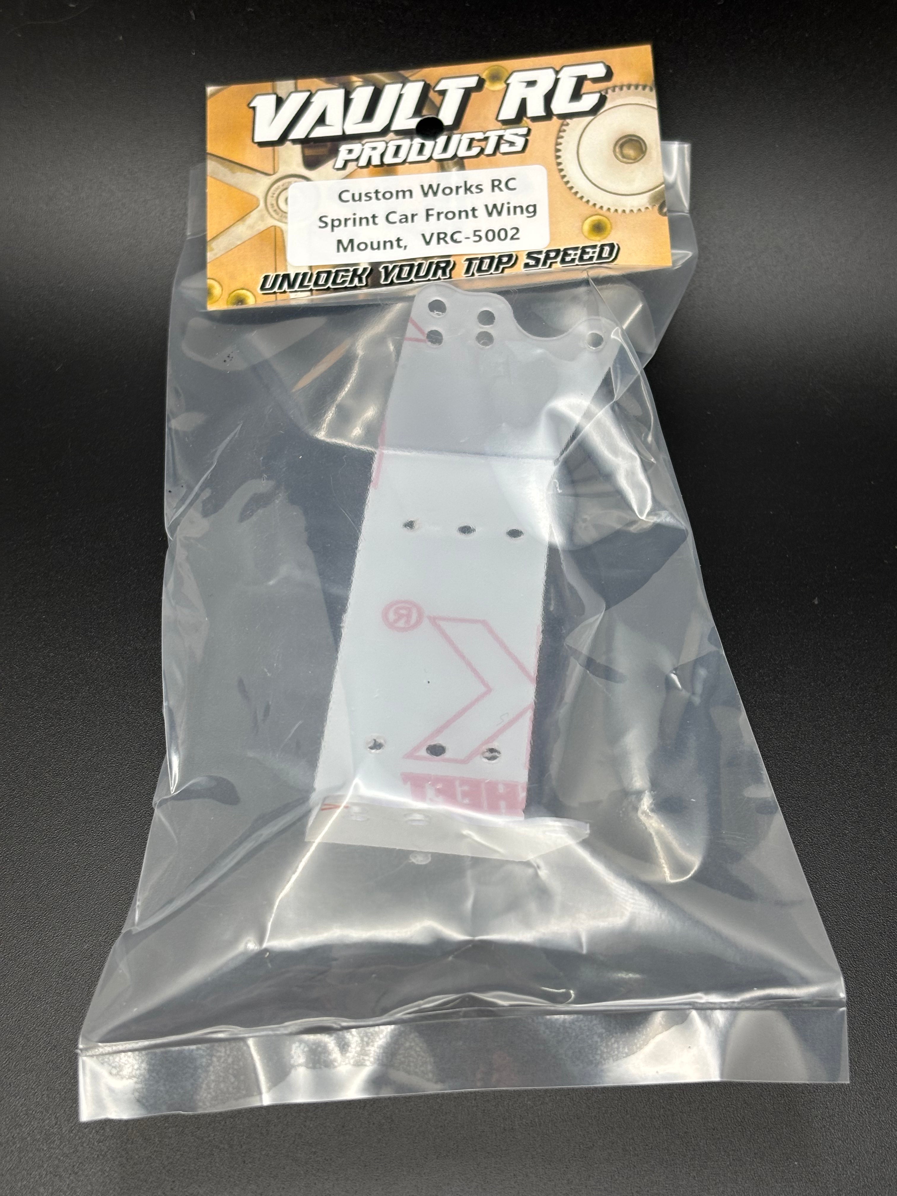 Vault RC Custom Works Sprint Car Front Wing Mount, VRC-5002