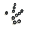Five Seven Designs #4 x .100 Aluminum Black Spacers