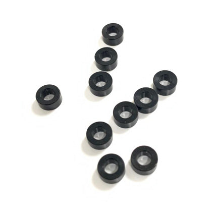 Five Seven Designs #4 x .100 Aluminum Black Spacers