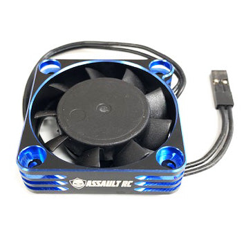 Assault RC Aluminum 40mm Fan- BLUE