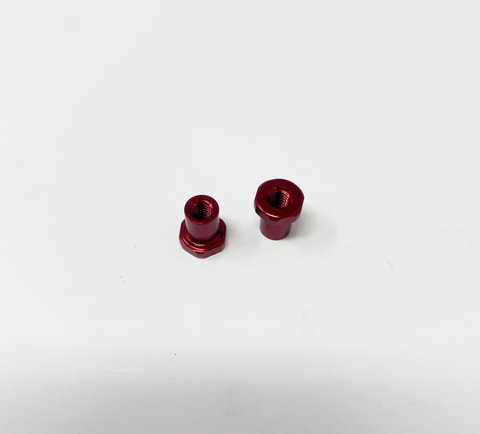 Team GFRP / Quasi Speed Bellcrank Standoffs, Red GFR-1006R