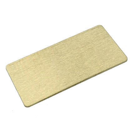 Lefthander RC Brass 2S Lipo Shorty Weight Plate 55g 0.062�?Thick