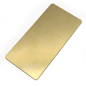 Lefthander RC Brass Shorty Battery Weight 37g 0.040" Thick
