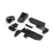 LOS-1888 Body Panel Set, Black: 22S Sprint (TLR / Team Losi)