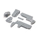 LOS-1889 Body Panel Set, Silver: 22S Sprint (TLR / Team Losi)