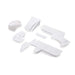 LOS-1890 Body Panel Set, White: 22S Sprint (TLR / Team Losi)