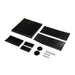 LOS-1892 Wing Panel Set, Black: 22S Sprint (TLR / Team Losi)