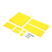 LOS-2855 Wing Panel Set, Yellow: 22S Sprint (TLR / Team Losi)