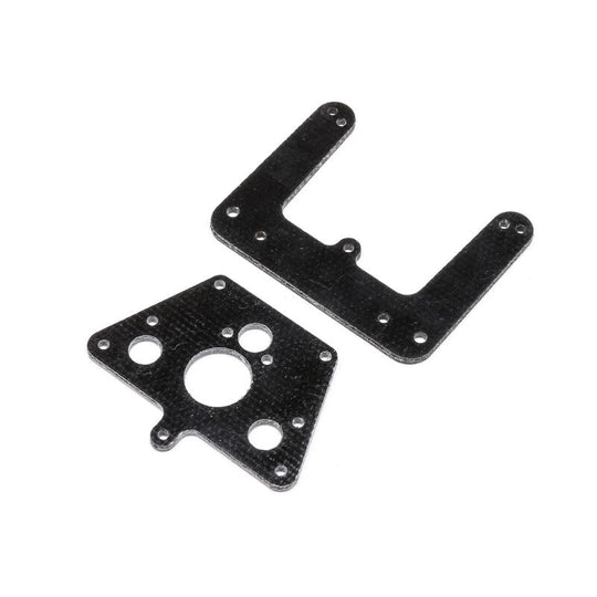 Team Losi Front & Rear Shock Towers: Mini JRX2