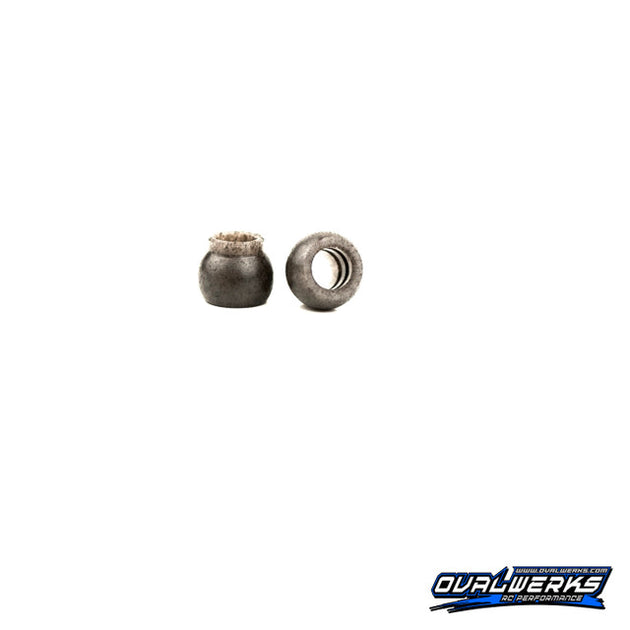 Ovalwerks Grooved Front Pivot Balls- Carbon Front Ends