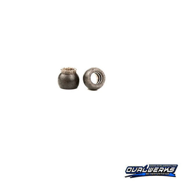 Ovalwerks Grooved Front Pivot Balls- Carbon Front Ends