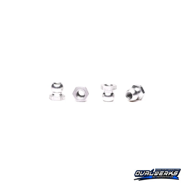 Ovalwerks Short Ball Studs (4) 4-40