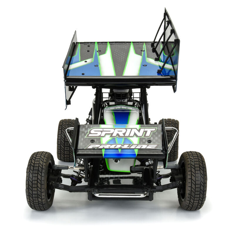 PRO367401 1/10 Light Weight Clear Wing Set: Losi 22S Sprint Car (TLR / Team Losi)