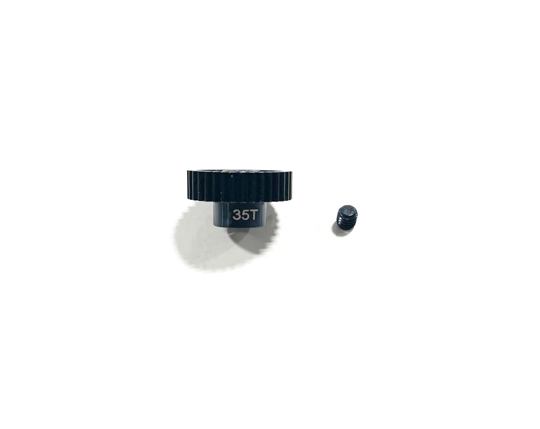 Team GFRP / Quasi Speed Aluminum Pinion Gears (5mm shaft) for Drag Racing