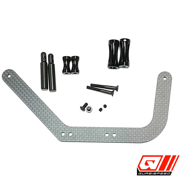 Team GFRP / Quasi Speed Latemodel Mid Body Mount Kit, QS-4003-old