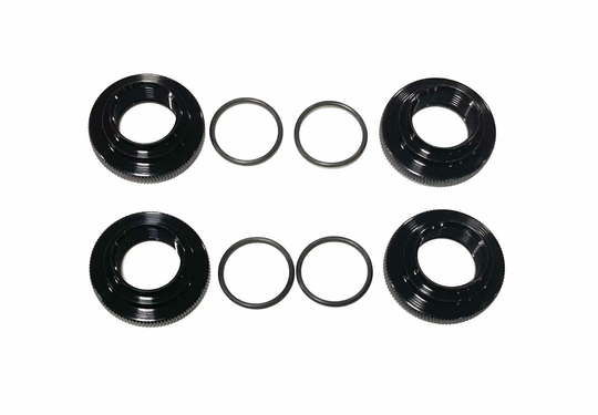 Team GFRP / Quasi Speed Small Bore Shock Big Bore / Small Bore Shock Collar (4) fits all GFRP cars QS-6400