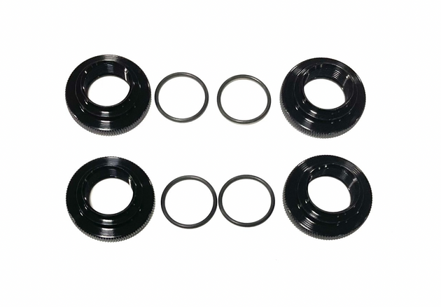 Team GFRP / Quasi Speed Small Bore Shock Big Bore / Small Bore Shock Collar (4) fits all GFRP cars QS-6400