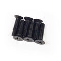 Lefthander RC 100 Degree 8-32 x 5/8 Aluminum Screws (6)- BLACK