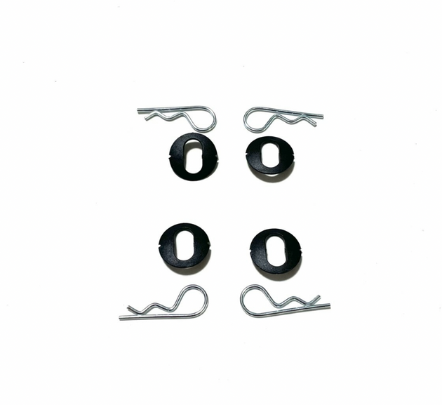 Team GFRP / Quasi Speed Body Post Seat Kit fits all GFRP cars GFR-1264