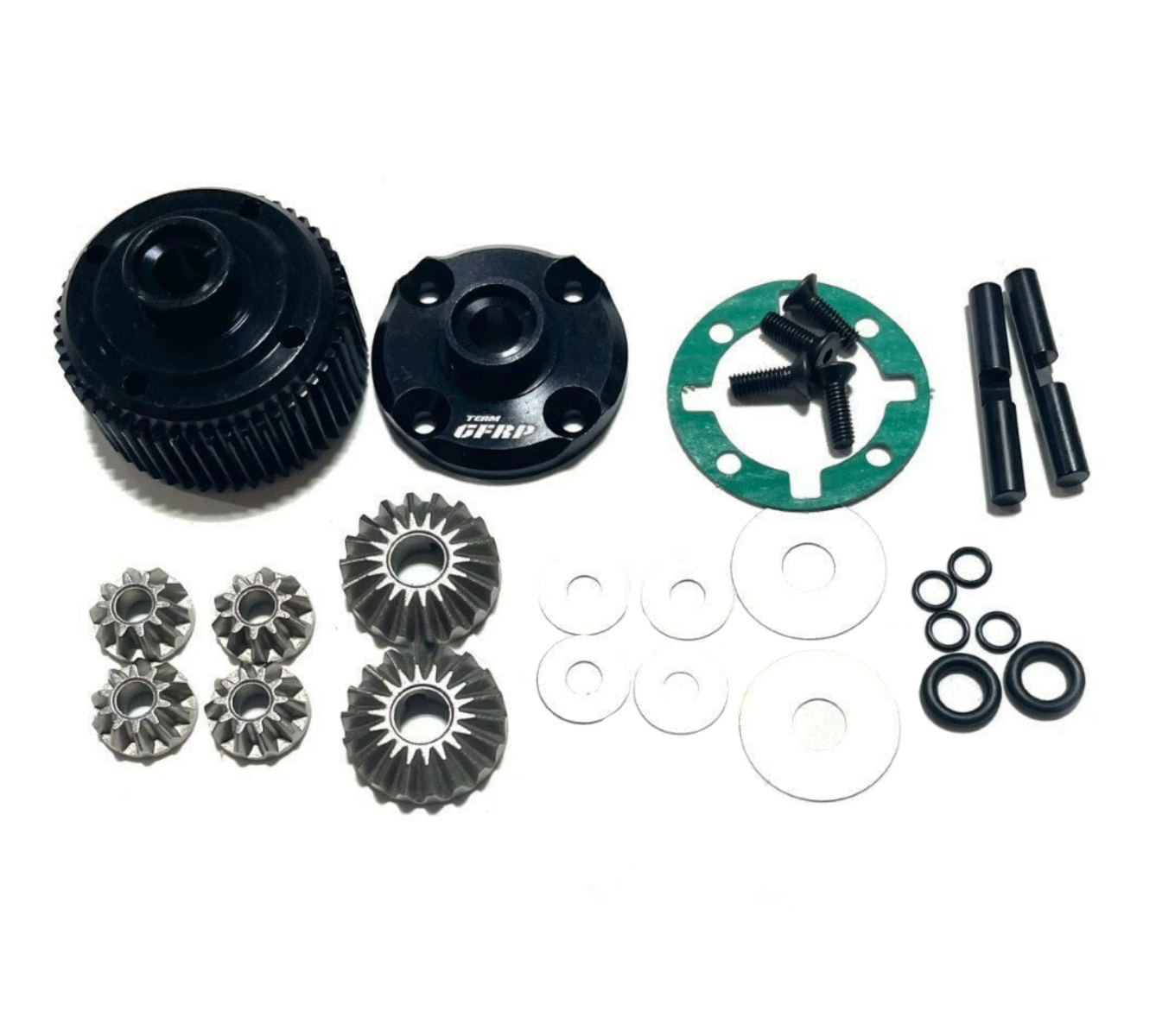 Team GFRP / Quasi Speed Aluminum Gear Diff Kit (Transmission), GFR-2045